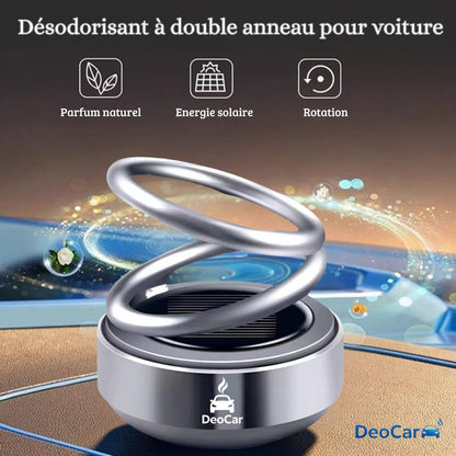 Diffuseur Solaire Parfumé à Anneaux Rotatifs - DeoCar