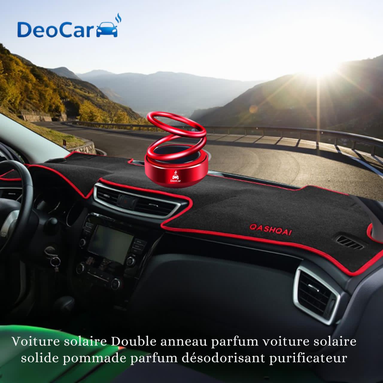 Diffuseur Solaire Parfumé à Anneaux Rotatifs - DeoCar
